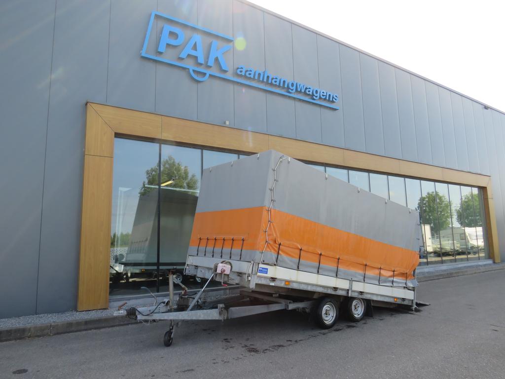Hapert Huifaanhangwagen tandemas 410x205x180cm 2000kg